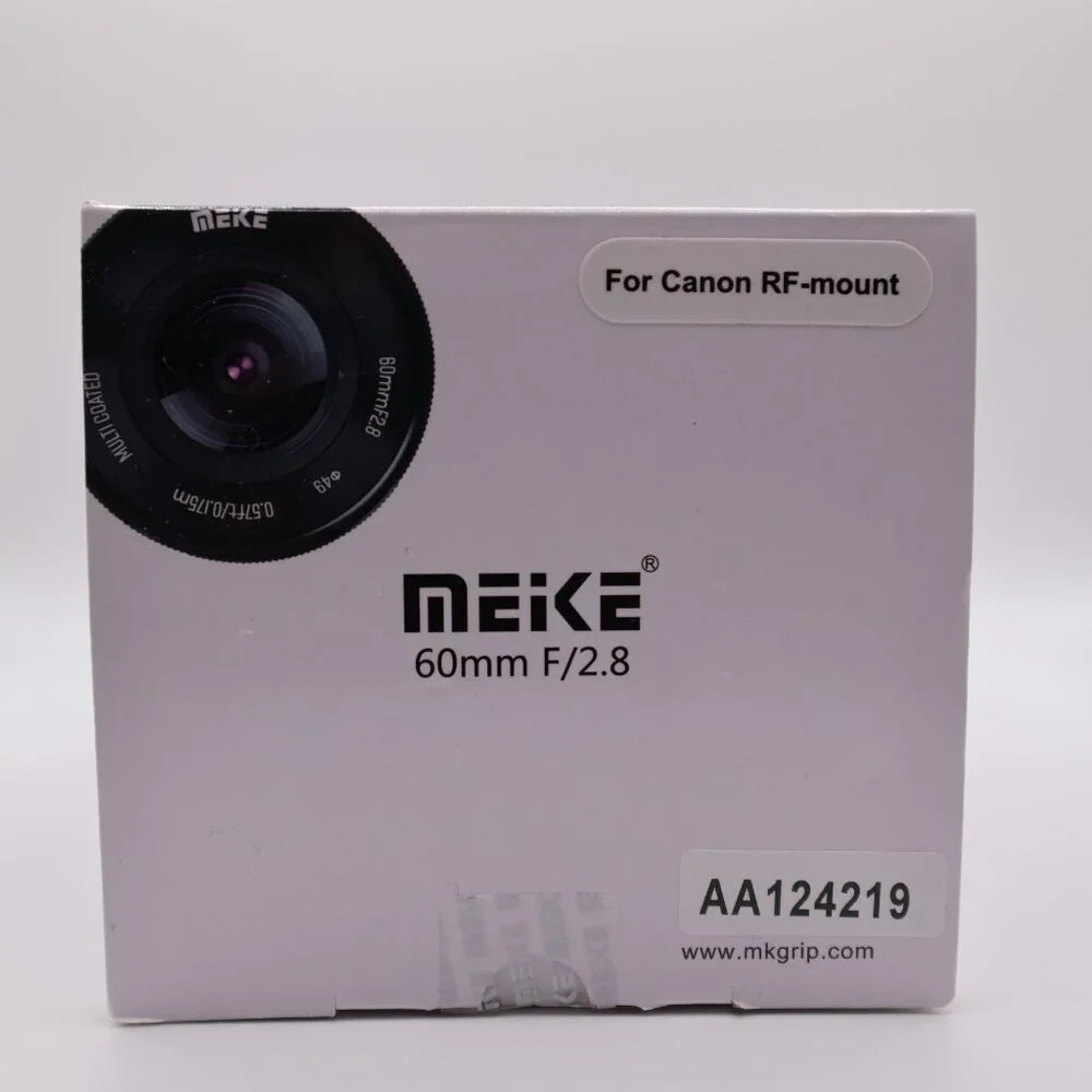 Meike 60mm F2.8 APS-C Manual Focus Macro Lens for RF Mount New